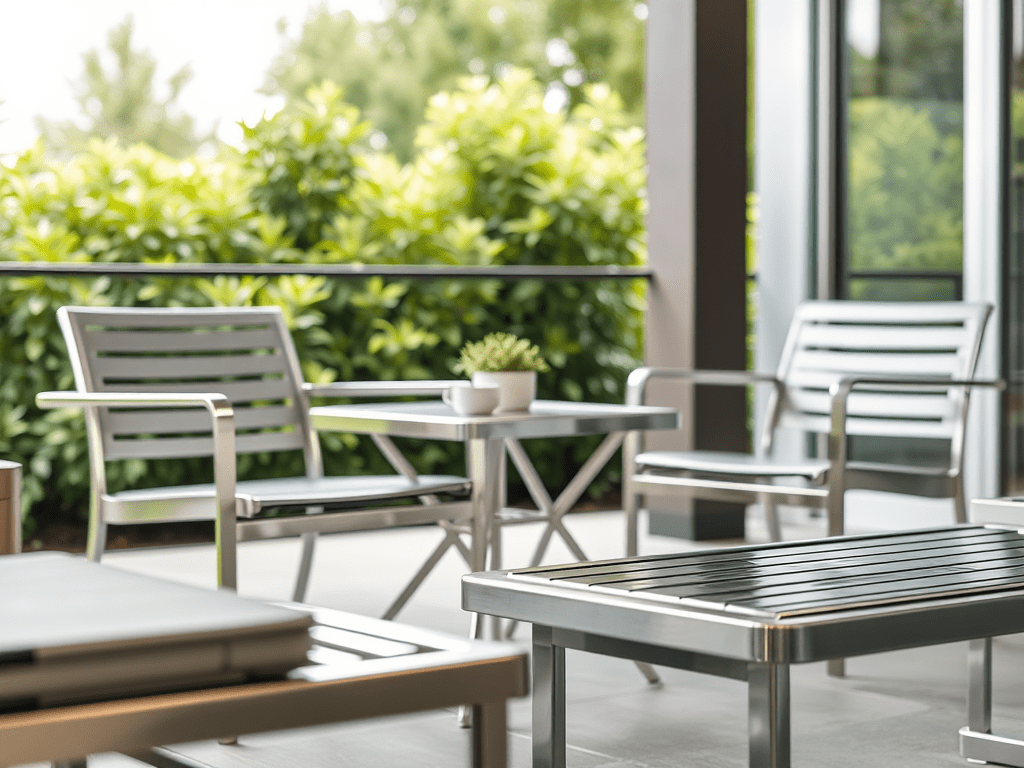 Cómo elegir muebles de metal para ambientes&nbsp;húmedos